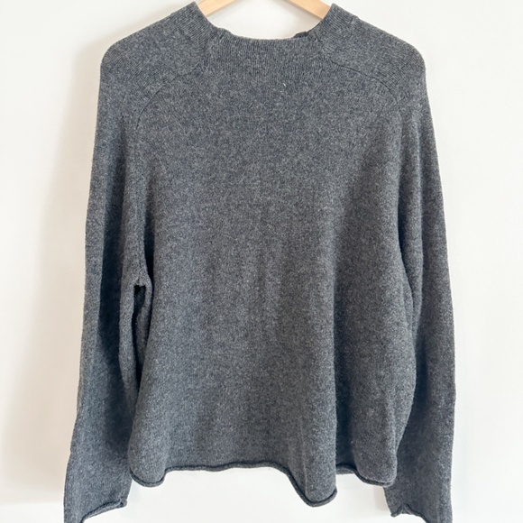 OAK + FORT Knitted Gray Sweater | Size : Large - Picture 3 of 8